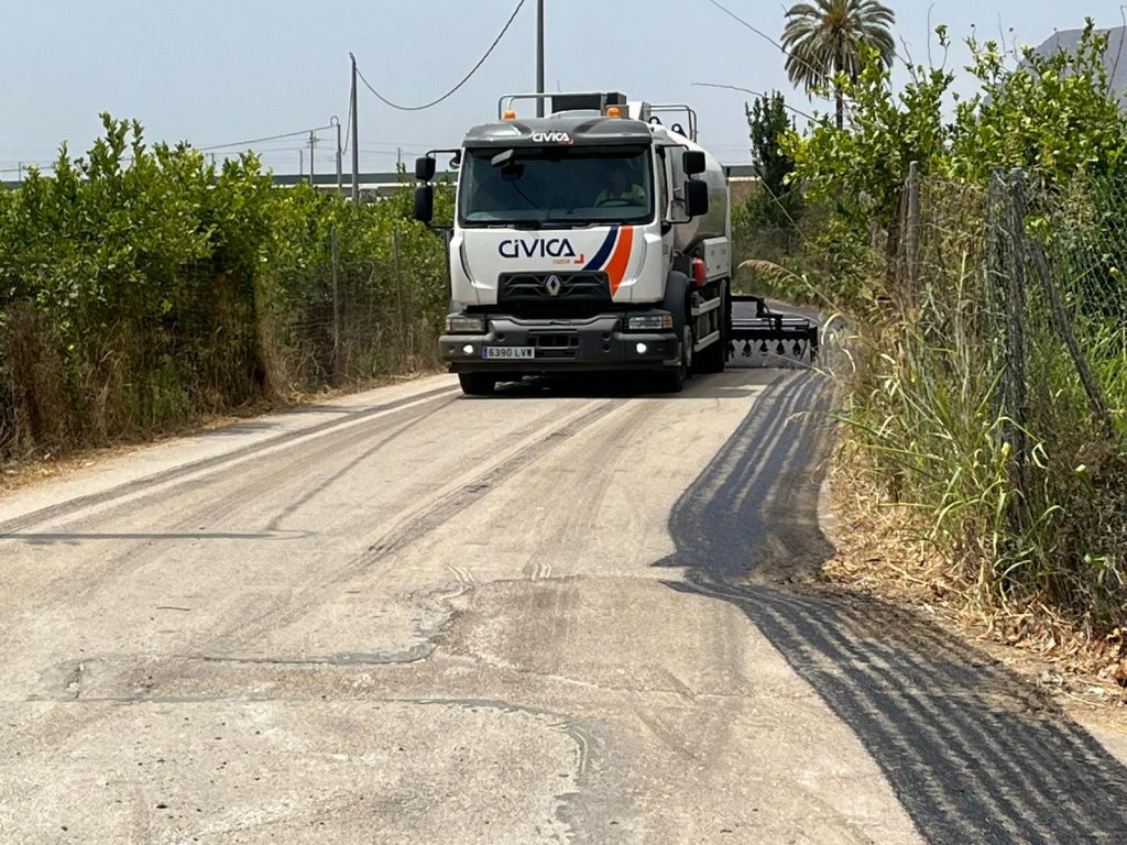 Asfaltado de caminos rurales