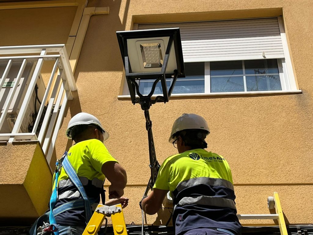 Imagen renovación luminarias